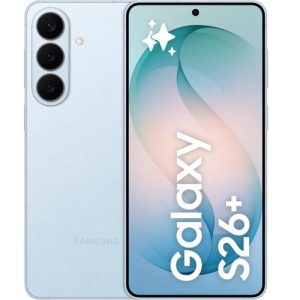 Samsung Galaxy S26 Plus 5G – 6.7″ – 256GB ROM – 12GB RAM – Nano Sim + eSim – 4900mAh – Sky Blue