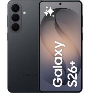 Samsung Galaxy S26 Plus 5G – 6.7″ – 256GB ROM – 12GB RAM – Nano Sim + eSim – 4900mAh – Black