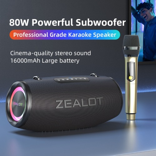Zealot Bluetooth Speaker – S87m – 80W