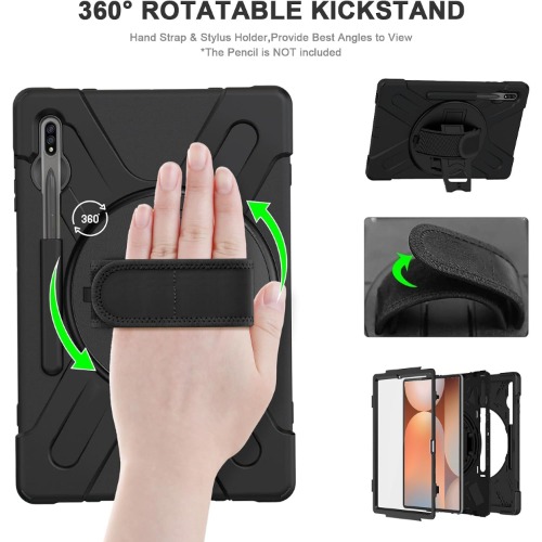 Samsung Galaxy Tab 10 Plus, 7plus, S7 Fe And S8 Plus Case
