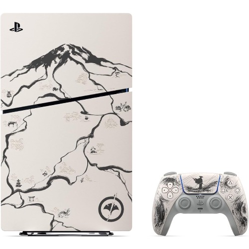 Sony Ps5 Playstation 5 Slim 1tb Console – Ghost Of Yotei – Black – Limited Edition Bundle